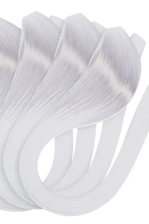 Bandes de quilling VBS « Blanc », 3 mm, 600 pc. Offre Exclusive