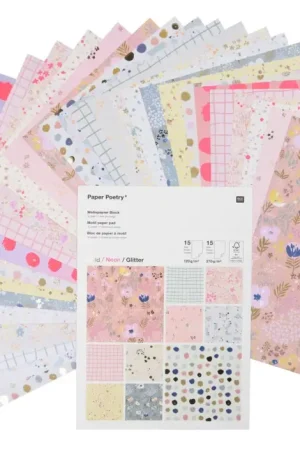 Usine Directe Bloc de papier à motifs « Crafted Nature »
