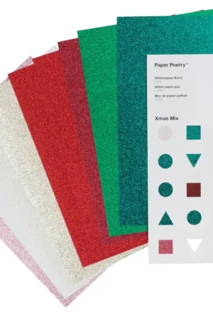 Papier pailleté « Xmas » Offre Du Jour