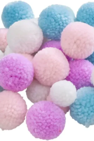 Assortiment de pompons « Pastel » Promotion