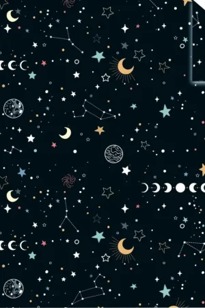 Nouveauté Papier cartonné à motifs « Astronomie »