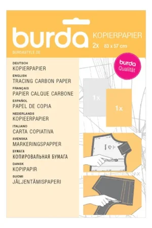 Promotion Papier calque carbone Burda, Blanc /Jaune