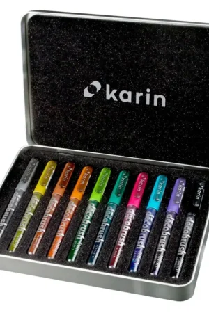 Décobrush Metallic Karin, set de 10 ccouleurs Bon Marché