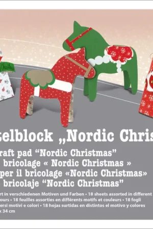 Commander Vite Bloc de papier « Nordic Christmas »