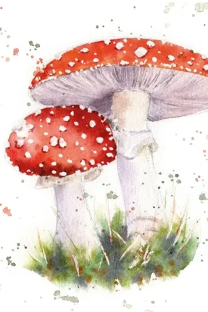 Serviette « Watercolor painting » Paiement Sécurisé