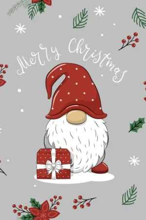 Serviette « Lutin et son cadeau » Jusqu'à Épuisement Des Stocks