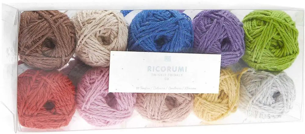 Fils Rico Ricorumi « Twinkly Twinkly », set de 10 Prix Réduit