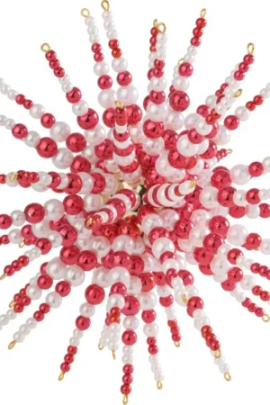 Set complet étoile en perles « Red & White » Prix Réduit