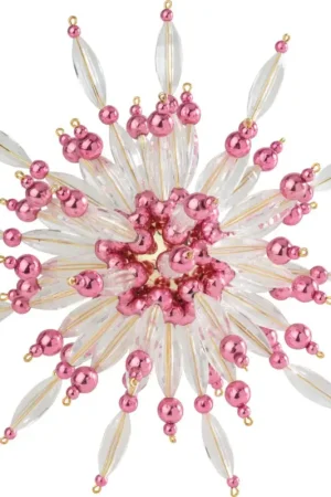 Set complet étoile en perles « Crystal Pink » Expédition Rapide
