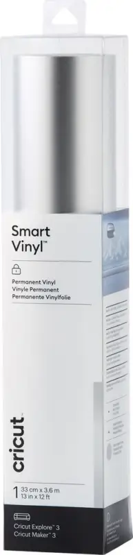 Film vinyle autocollant Cricut Joy « Smart Vinyl - Permanent », 33 x 360 cm Promotion Saisonnière