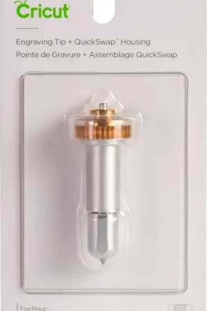 Outil Cricut « Quickswap Tool - Engraving Tip », pointe de gravure Quantité Limitée