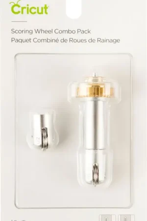 Outils Cricut « Quickswp Tool – Scoring Wheel Tip » Combo Pack, 1 roue de rainage simple et 1 roue de rainage double Achat Immédiat