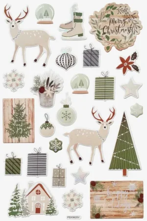 Stickers « Happy Holidays » Petit Prix