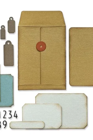 Gabarit d’estampe Sizzix Thinlits « Collector by Tim Holtz » Offre Limitée