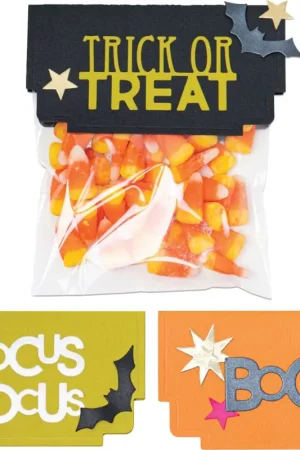Solde Gabarit d'estampe Sizzix Thinlits « Halloween toppers »