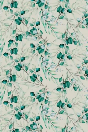 Livraison Express Papier cartonné à motifs « Grey Line », Eucalyptus
