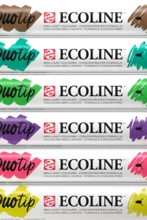Feutres Duotip Talens Ecoline « Set botanique » Bon Marché