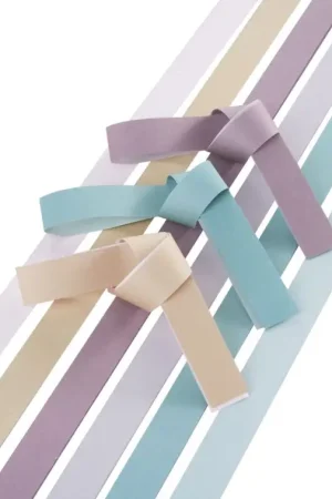 Bandes de papier « Duo-Color », tons poudrés Expédié Aujourd'hui