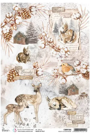 Soie de paille à motifs « Cosy Winter » Meilleur Choix