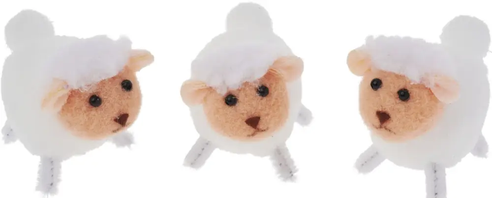 Meilleur Choix Moutons en fil chenille VBS