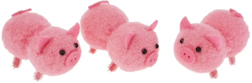 Cochon en fil chenille VBS Livraison Express