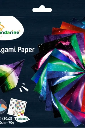 Populaire Assortiment de papier de pliage « Space »