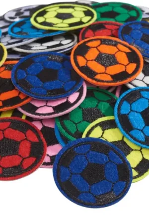 Applications thermocollantes VBS « Football », 120 pc. Certifié