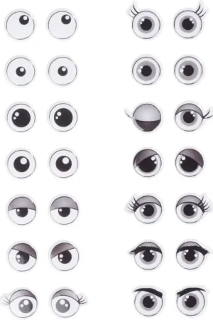 Prix Promo Stickers 3D « Yeux »