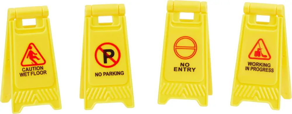 Set de panneaux de signalisation miniatures Usine Directe
