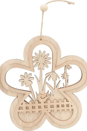 Marque Fleur à suspendre VBS « Oiseau à la clôture »