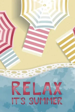 Prix Cassé Serviette « Relax , it's summer »