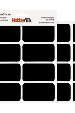 Commander Vite Stickers ardoise « Rectangle – coins arrondis »