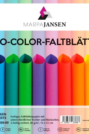 Expédition Rapide Feuilles de pliage « Duo-Color », Rainbow Colors