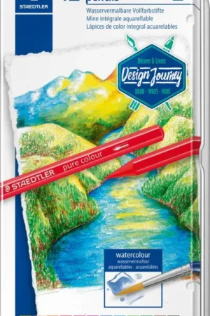 Prix Promo Crayons de couleur aquarellables STAEDTLER « Watercolour pure colour »