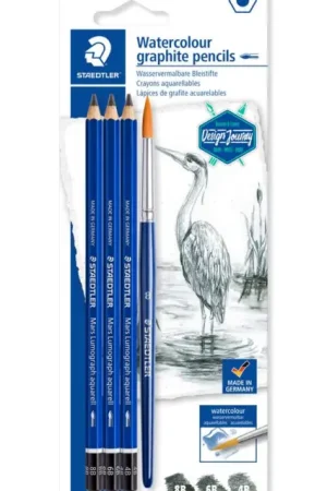 Livraison Express Crayons graphite aquarellables STAEDTLER « Watercolour »