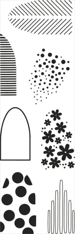 Nouvelle Collection Tampon en silicone pour fleur à plier « Style »