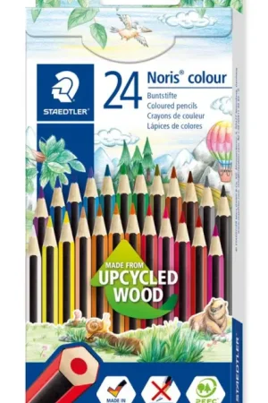Nouveauté Crayons de couleur STAEDTLER Noris colour, 24 pc.