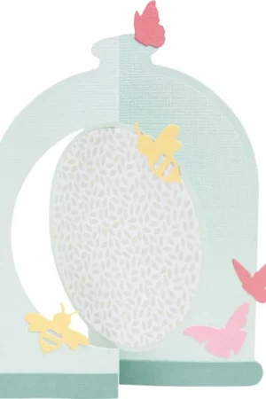 Gabarit d’estampe Sizzix Thinlits « Card Bell Jar » Bon Plan