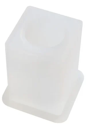Must-Have Moule en silicone « Bougeoir à bougie chauffe-plat carré »
