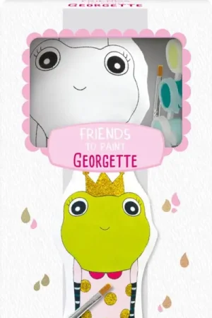 Paiement Sécurisé Poupée à peindre Avenue Mandarine Friends to Paint « Georgette la grenouille »