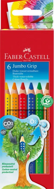 Crayons de couleur FABER-CASTELL « Jumbo Grip » Commander Vite