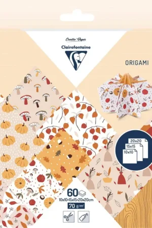 Assortiment de papier de pliage « Automne » Populaire