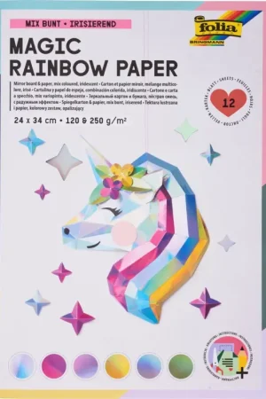Commander Vite Assortiment de papier et de papier cartonné miroir « Rainbow »