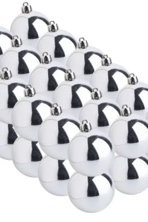 Boules de Noël en plastique, 36 pc. Promotion Saisonnière