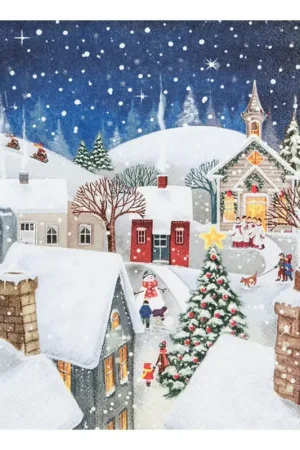 Offre Exclusive Serviette « Conte de Noël »