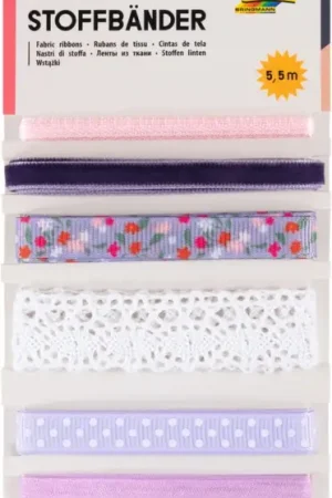 Vente Directe Assortiment de rubans tissus « Sweet Bouquet »