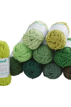 Promotion Fils Gründl Coton Quick minis « Shades of Green »
