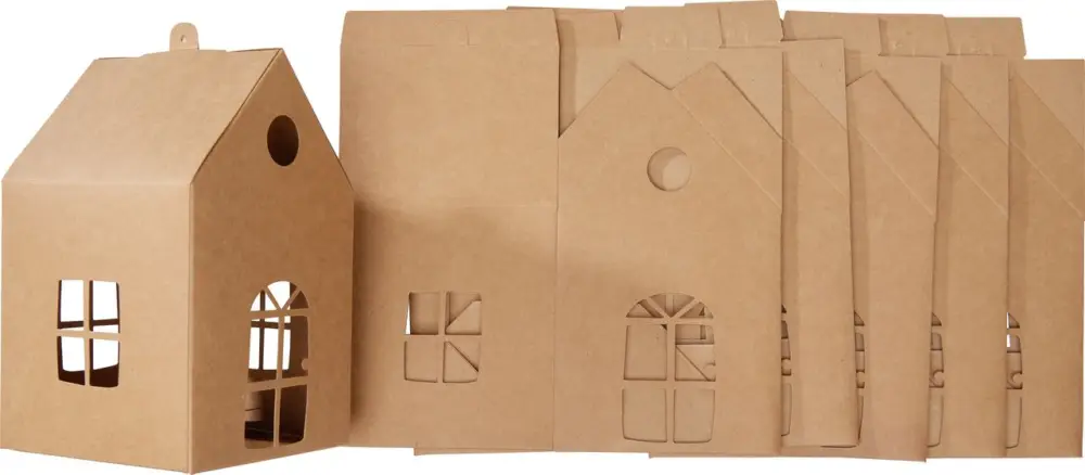 Top Vente Maisons en carton kraft