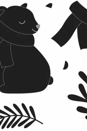Meilleure Vente Gabarit d'estampe « Polar Bear »