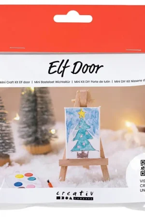 Mini-kit créatif porte de lutin « Artiste » Pas Cher